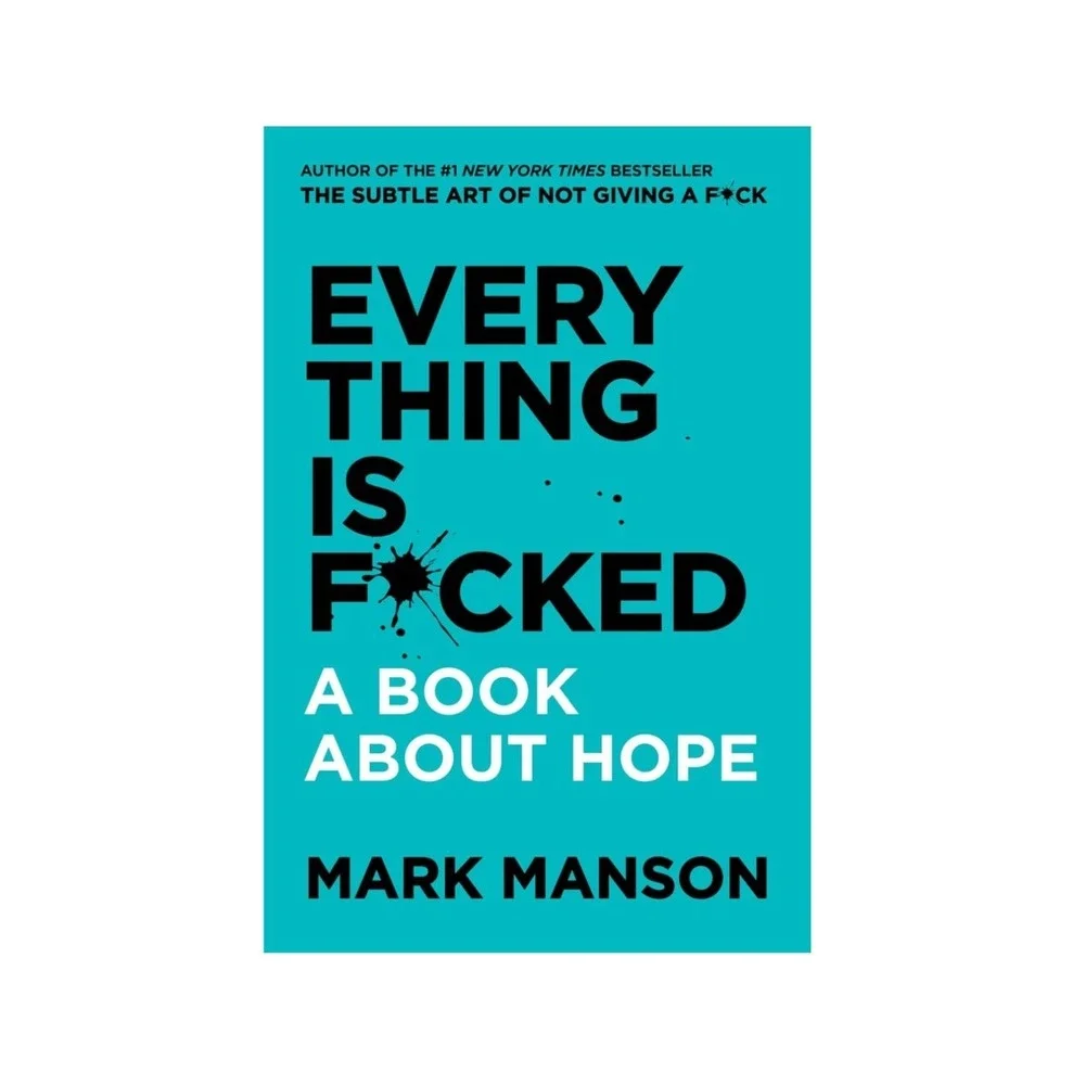 Mark Manson The Subtle Art of Not Giving a Fck Everything Is Fcked 2 Book Set.